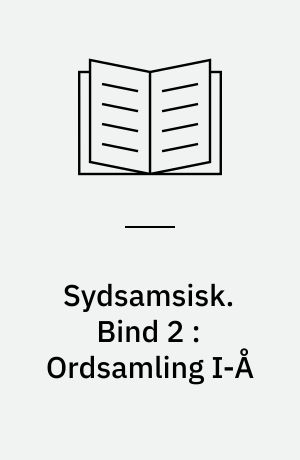 Sydsamsisk. Bind 2 : Ordsamling I-Å