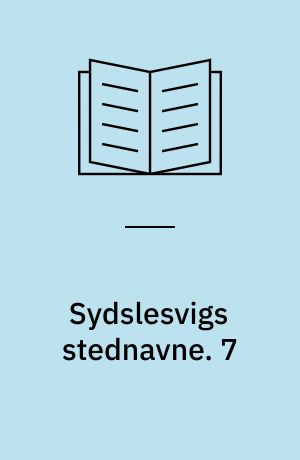 Sydslesvigs stednavne. 7 : Nordangel / ved Kristian Hald. - 1948-1979