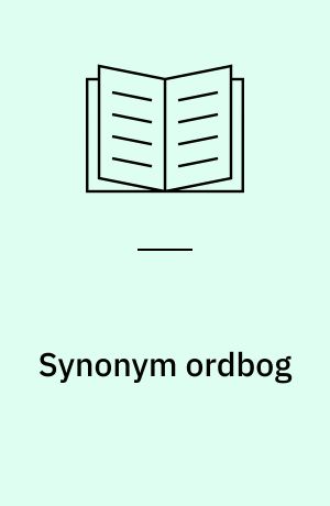 Synonym ordbog
