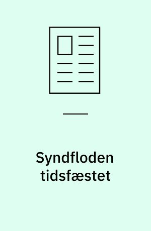Syndfloden tidsfæstet