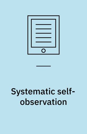 Systematic self-observation