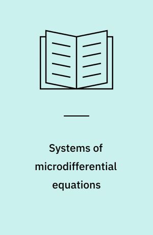 Systems of microdifferential equations