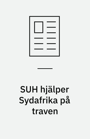 SUH hjälper Sydafrika på traven