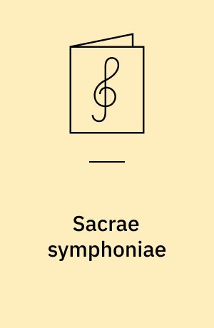 Sacrae symphoniae : libro primo (a 6-15 voci) 1597