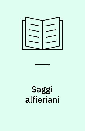 Saggi alfieriani