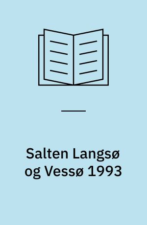 Salten Langsø og Vessø 1993 : miljøtilstand