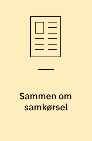 Sammen om samkørsel