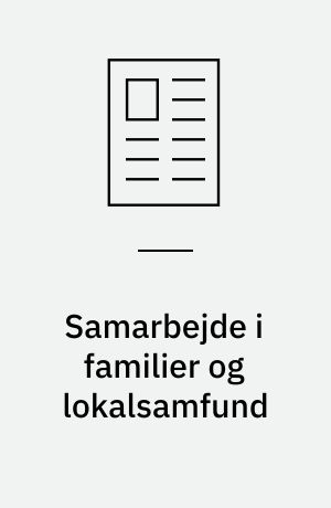 Samarbejde i familier og lokalsamfund : omkring fordeling af mad i vest-Uganda