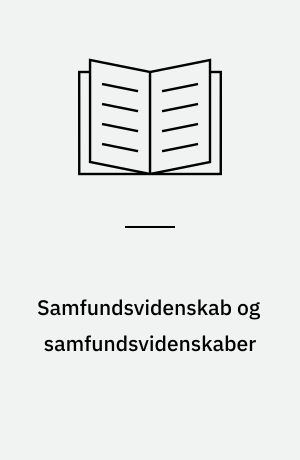 Samfundsvidenskab og samfundsvidenskaber