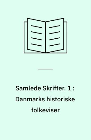 Samlede Skrifter : Danmark. 1 : Danmarks historiske folkeviser : Ludvig Holberg : Kamma Rahbek : Adam Oehlenschläger : Goethe og Danmark : Schack Staffeldt : Carsten Hauch : Christian Hvid Bredahl : Bernhard Severin Ingemann : Johan Ludvig Heiberg : Skuespil og vaudeviller : Nye digte : Den Heibergske æstetik : Johan Ludvig Heiberg : Johan Ludvig Heiberg og Mathilde Fibiger : Johanne Louise Heiberg : Henrik Hertz : Ludvig Bødtcher
