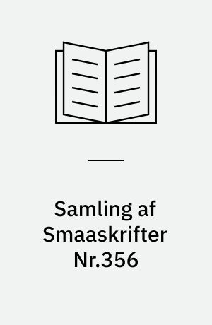 Samling af Smaaskrifter Nr.356