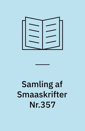 Samling af Smaaskrifter Nr.357