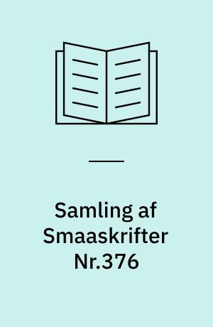 Samling af Smaaskrifter Nr.376