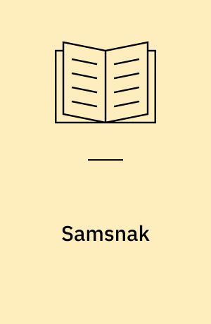 Samsnak : en empirisk undersøgelse omkring kommunikation på netværkskoblede computere : med ideer til skriftlig dialog