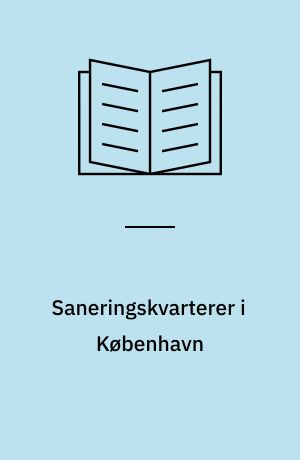 Saneringskvarterer i København