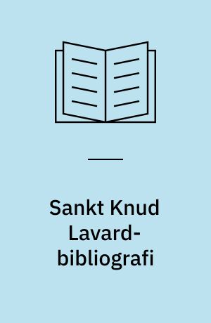 Sankt Knud Lavard-bibliografi