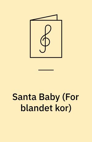 Santa Baby : SATB/piano