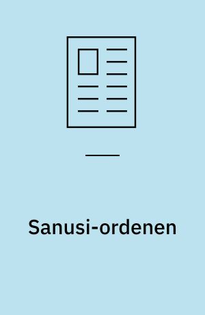 Sanusi-ordenen