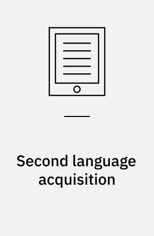 Second language acquisition