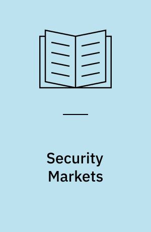 Security Markets : Stochastic Models