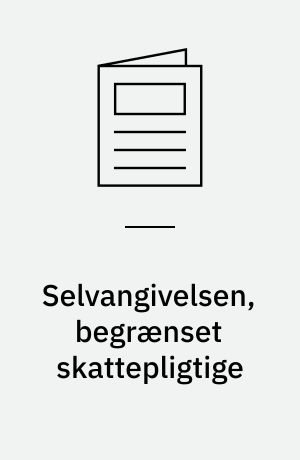 Selvangivelsen, begrænset skattepligtige