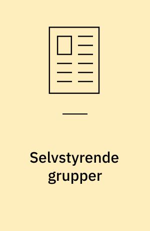 Selvstyrende grupper