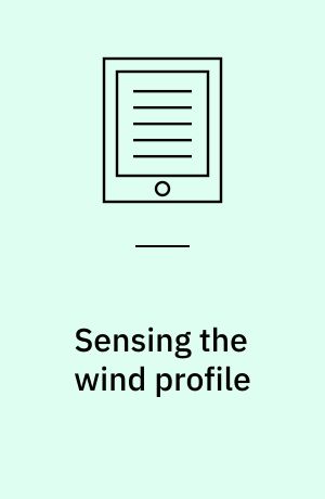 Sensing the wind profile