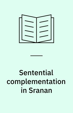 Sentential complementation in Sranan : on the formation of an English-based creole language