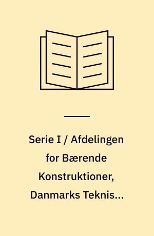 Serie I / Afdelingen for Bærende Konstruktioner, Danmarks Tekniske Højskole. No 76 : Mikrofiller til beton og fibercement