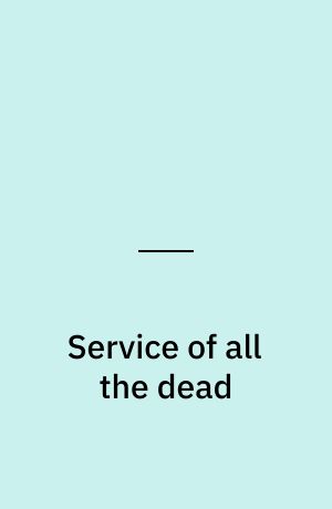 Service of all the dead
