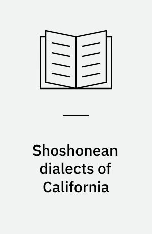 Shoshonean dialects of California