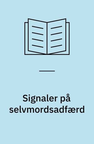 Signaler på selvmordsadfærd