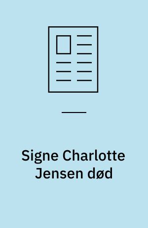 Signe Charlotte Jensen død