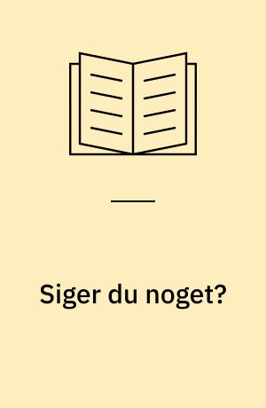 Siger du noget? : om mundtlig formidling