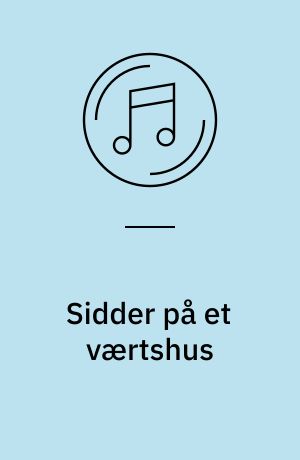 Sidder på et værtshus