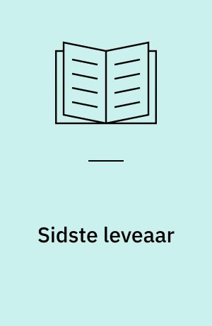 Sidste leveaar : hans dagbøger 1868-75
