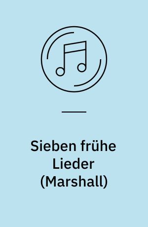 Sieben frühe Lieder: Sieben frühe Lieder: Sange: Der Wein