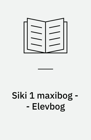 Siki 1 maxibog -- Elevbog