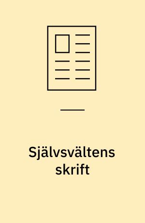 Självsvältens skrift : om Nelly Sachs' ungdom