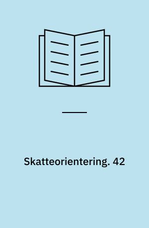 Skatteorientering : artikler. 42