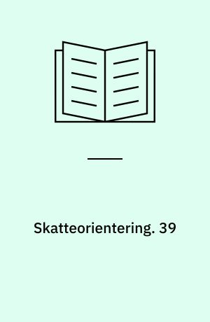 Skatteorientering : artikler. 39