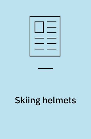 Skiing helmets