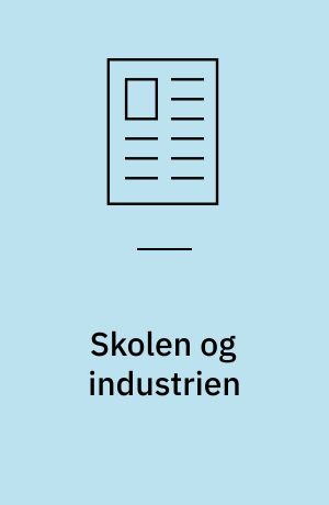 Skolen og industrien