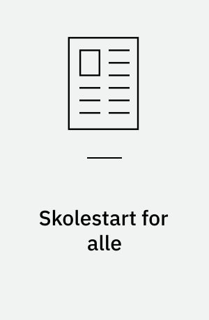 Skolestart for alle