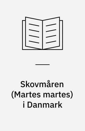 Skovmåren (Martes martes) i Danmark