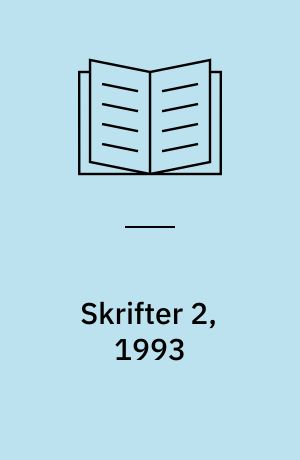 Skrifter 2, 1993