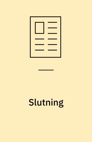 Slutning