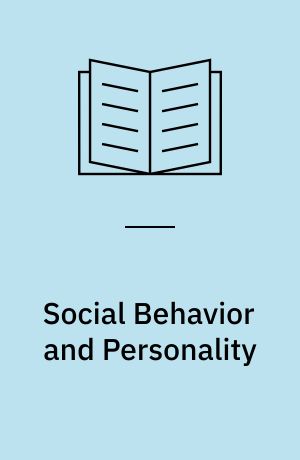 Social Behavior and Personality