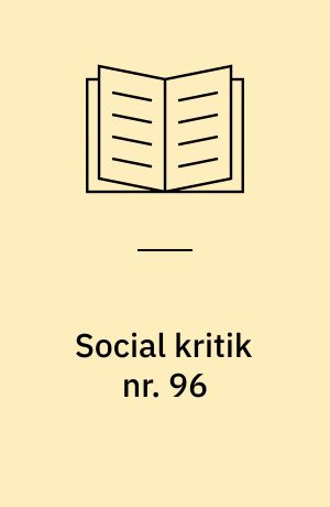 Social kritik nr. 96 : december 2004