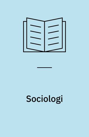 Sociologi : 1-